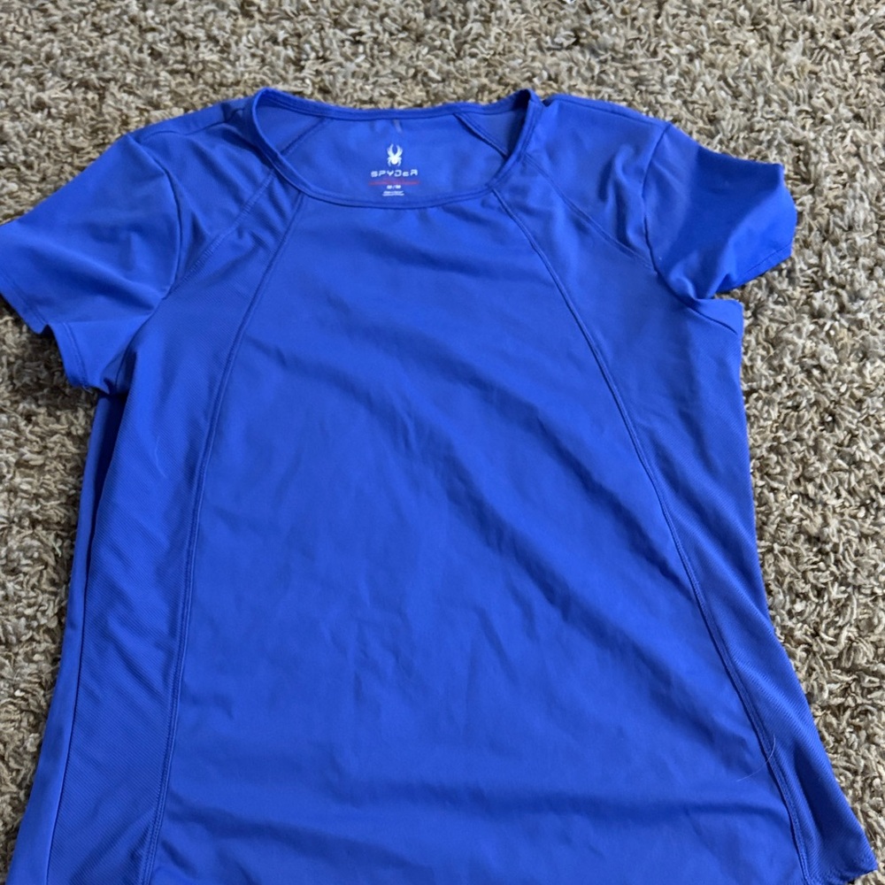 Spyder Royal Blue Performance Tee